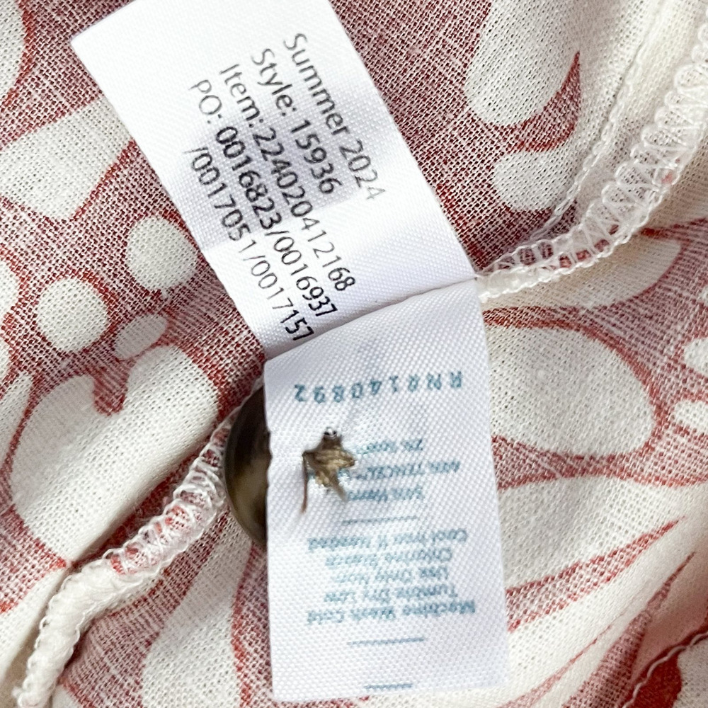 Marine Layer Celeste Hemp Cami Tank Floral Womens XL Summer Travel Resort - Picture 13 of 13